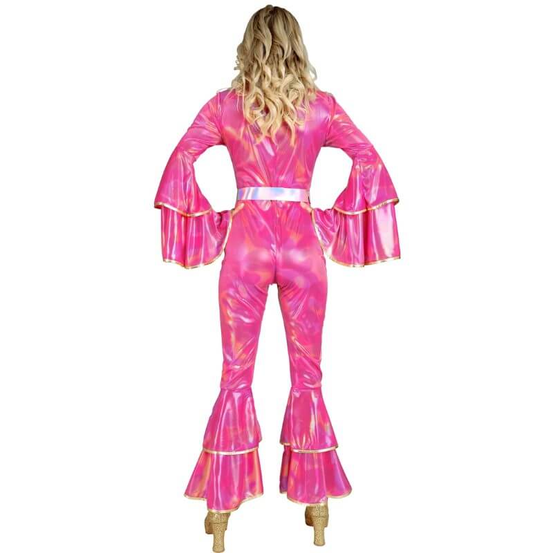 Combinaison Disco rose