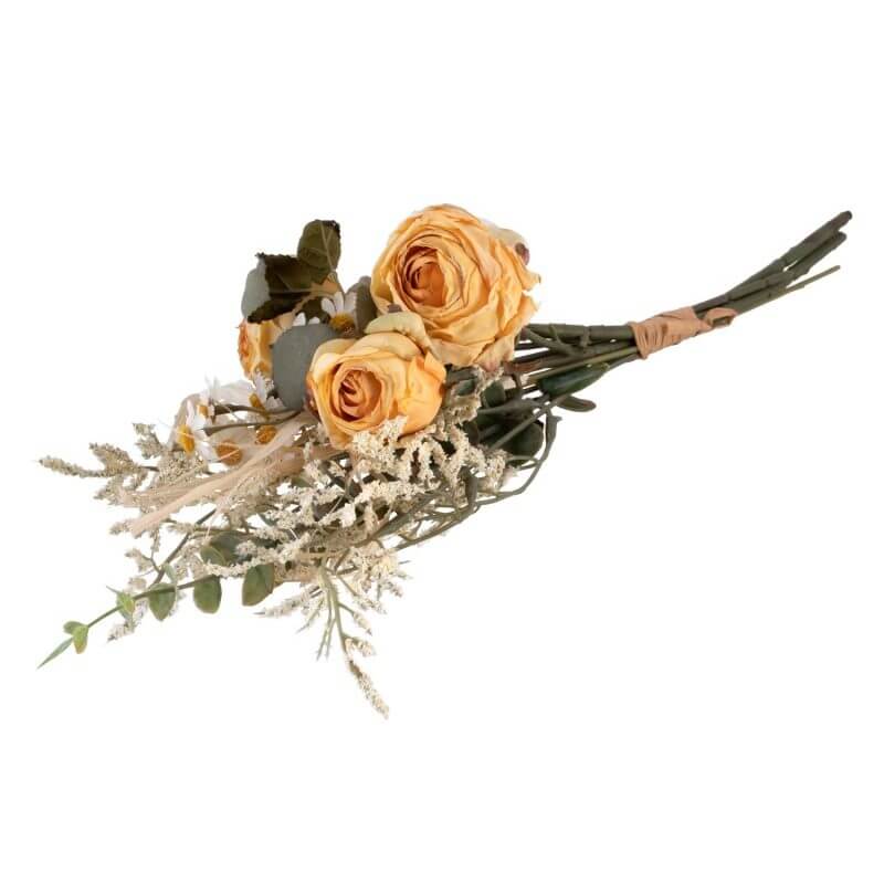 bouquet roses marguerites