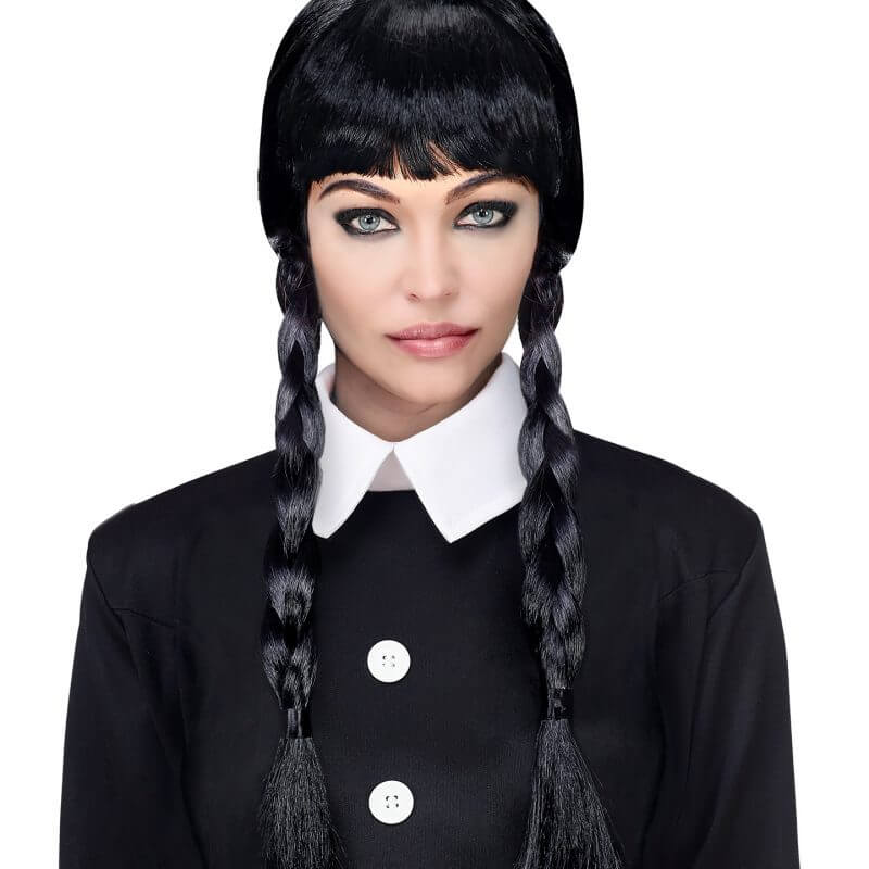 Perruque fille sombre