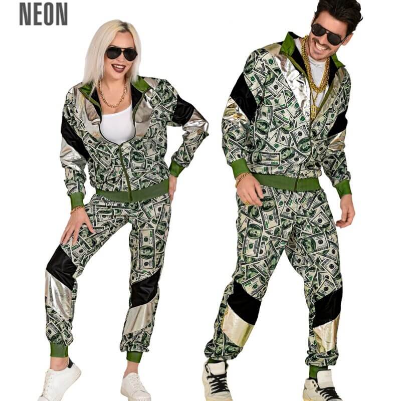 déguisement à motifs dollar