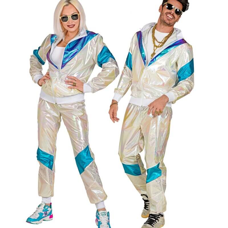 déguisement holographique années 80