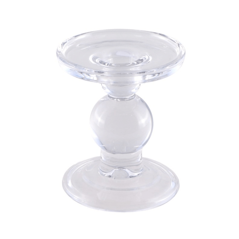 Location Bougeoir Verre transparent