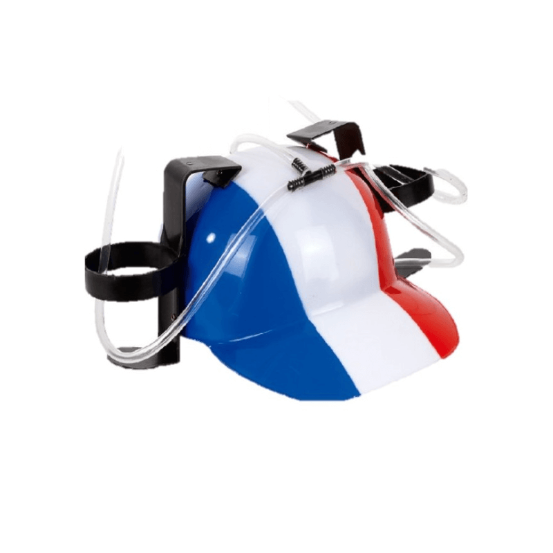 Casque France avec porte gobelet