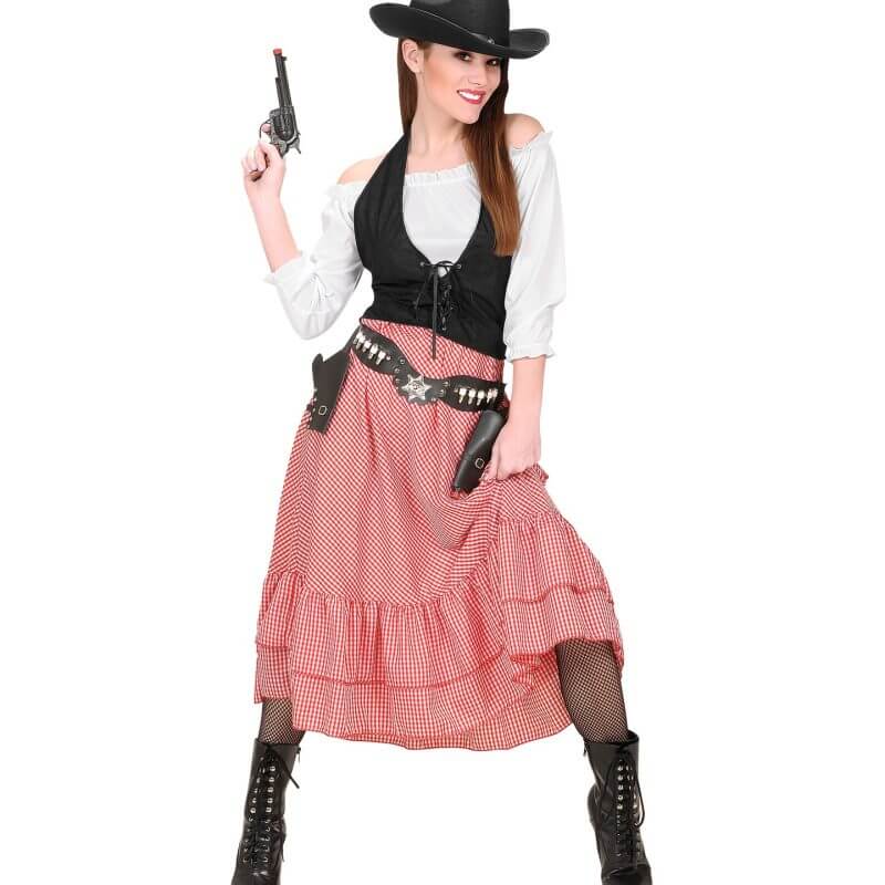 déguisement western lady