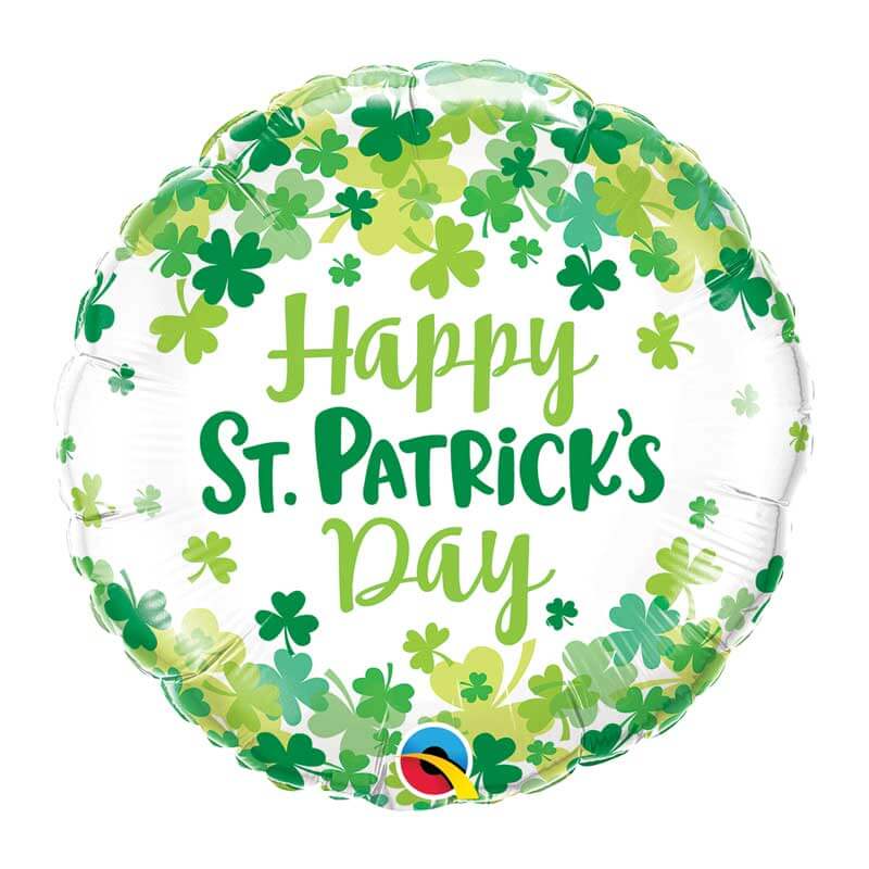 Ballon aluminium St Patrick