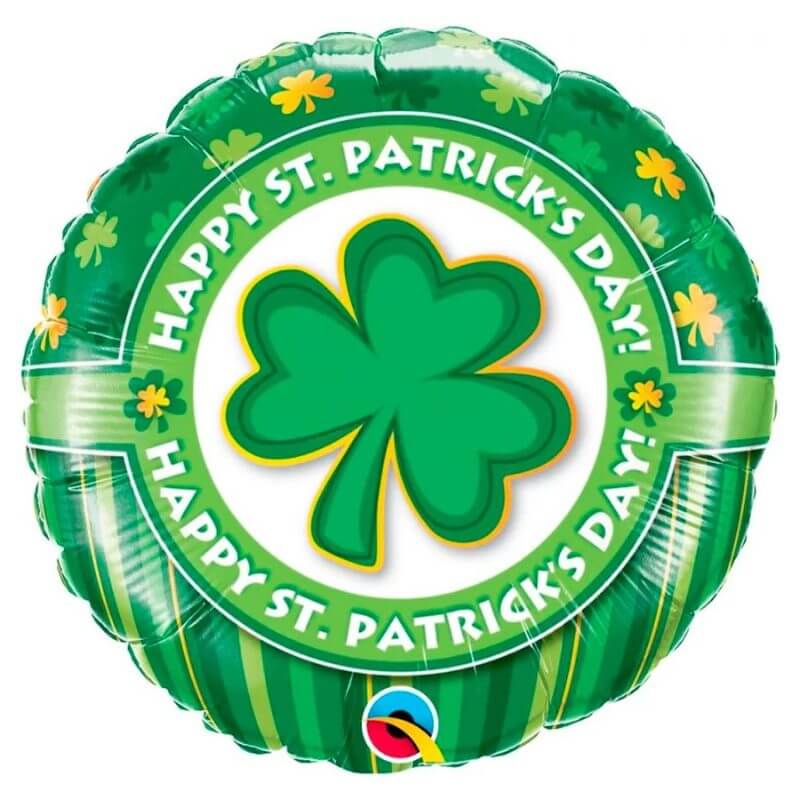 ballon aluminium st patrick