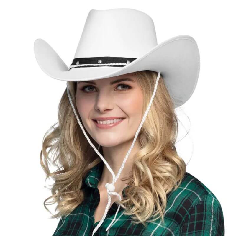 Chapeau Cow-boy Blanc