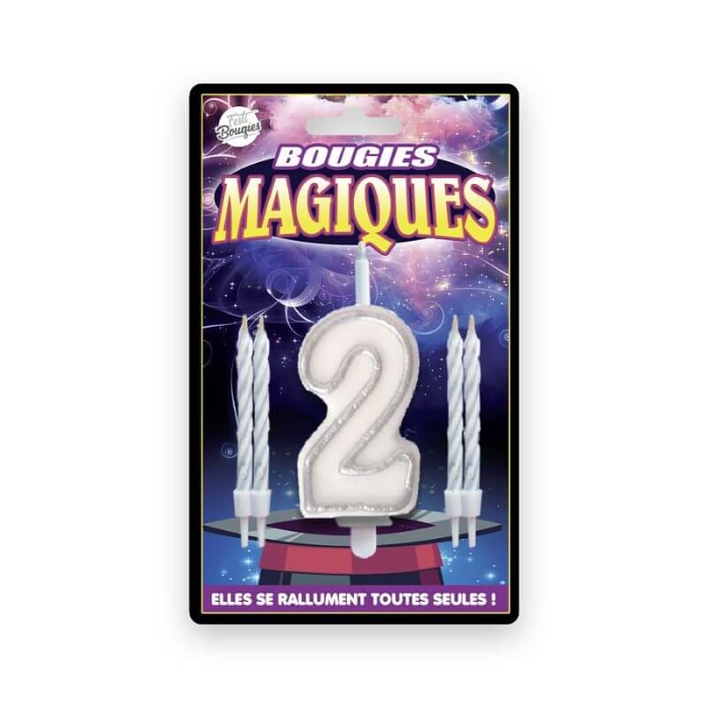 Bougies Magiques 2ans