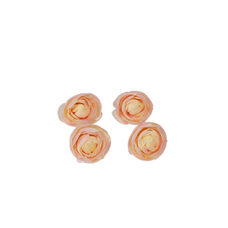 4 Renoncules Roses