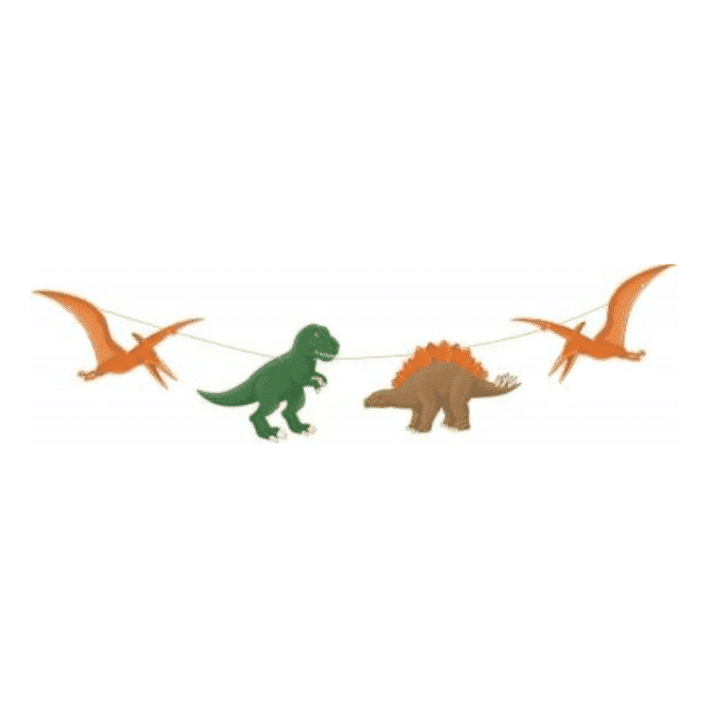 Guirlande à motifs dinosaure